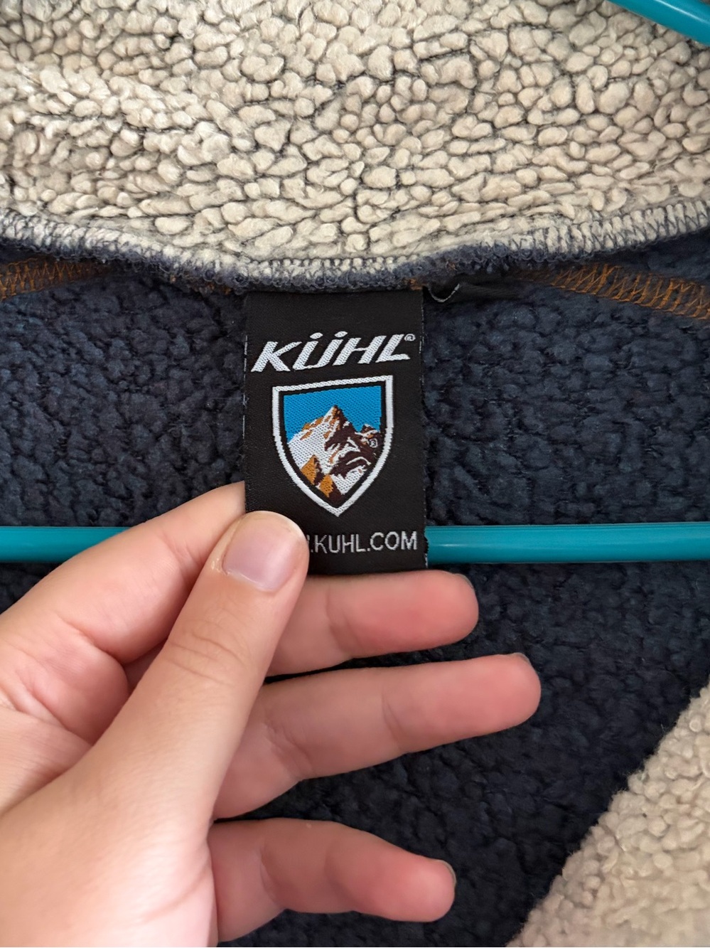 Kuhl Europa 1/4‎ zip fleece pullover Men's Large Soft Cozy - Picture 5 of 6